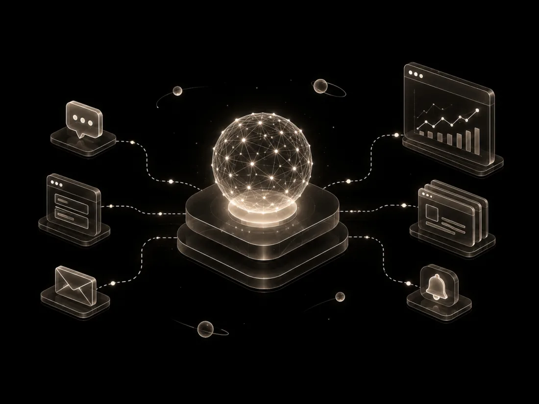 AI automation: manual operational processes handled end-to-end by an AI engine